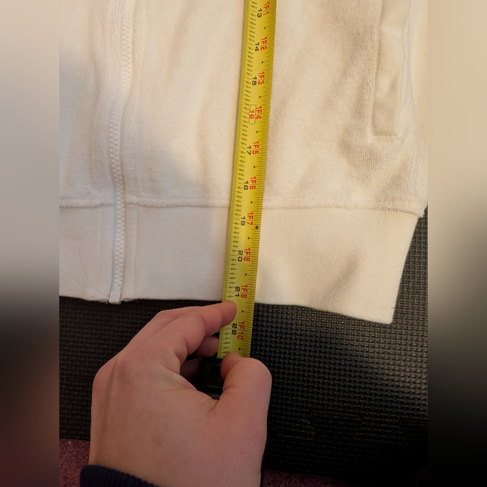Burberry Plaid Terry Cloth Full Zip Hoodie - Picture 5 of 5